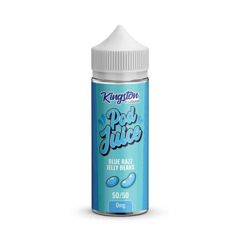 Kingston Pod Juice 50/50 100ml Shortfill Eliquid - Blue Razz Jelly Beans