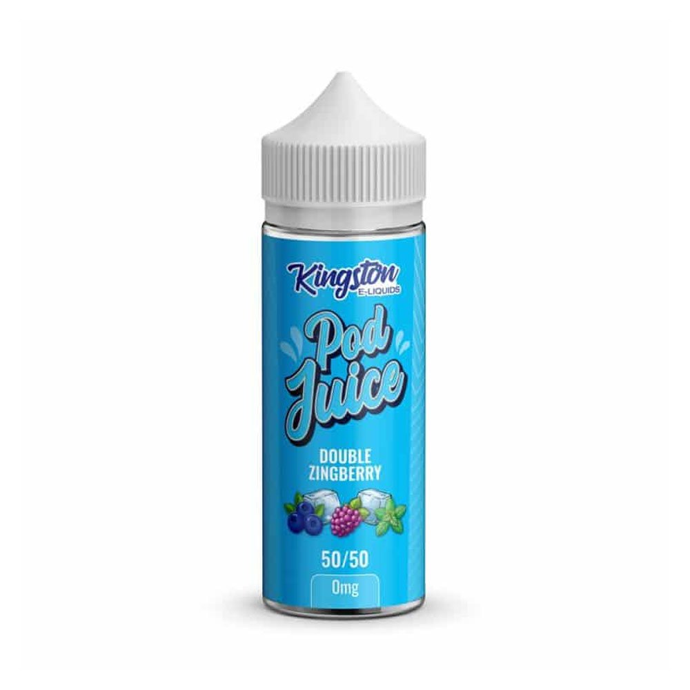 Kingston Pod Juice 50/50 100ml Shortfill Eliquid - Double Zingberry