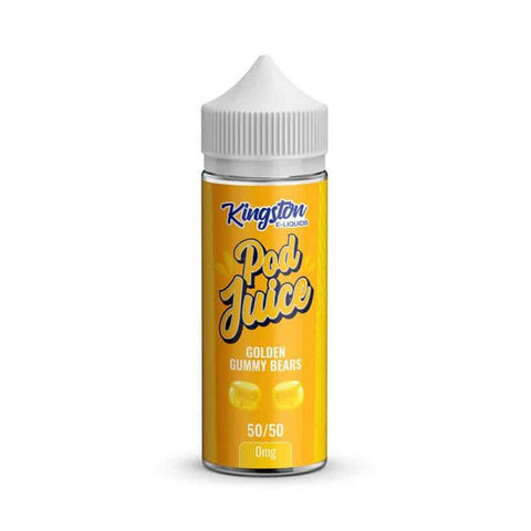 Kingston Pod Juice 50/50 100ml Shortfill Eliquid - Golden Gummy Bears