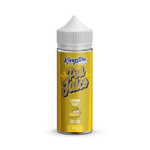 Kingston Pod Juice 50/50 100ml Shortfill Eliquid - Lemon Tart