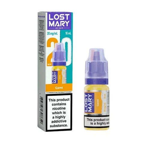 Lost Mary 10ml Nic Salt E Liquid - Gami