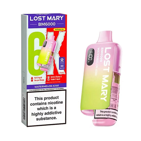 Lost Mary BM6000 Refillable Pod Kit - Watermelon Kiwi