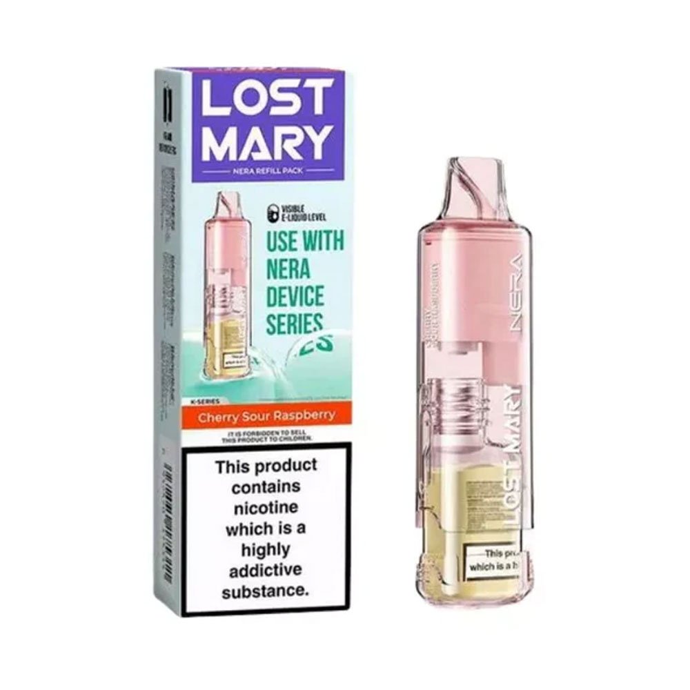 Lost Mary NERA15K Pureview Prefilled Pod - Cherry Sour Raspberry