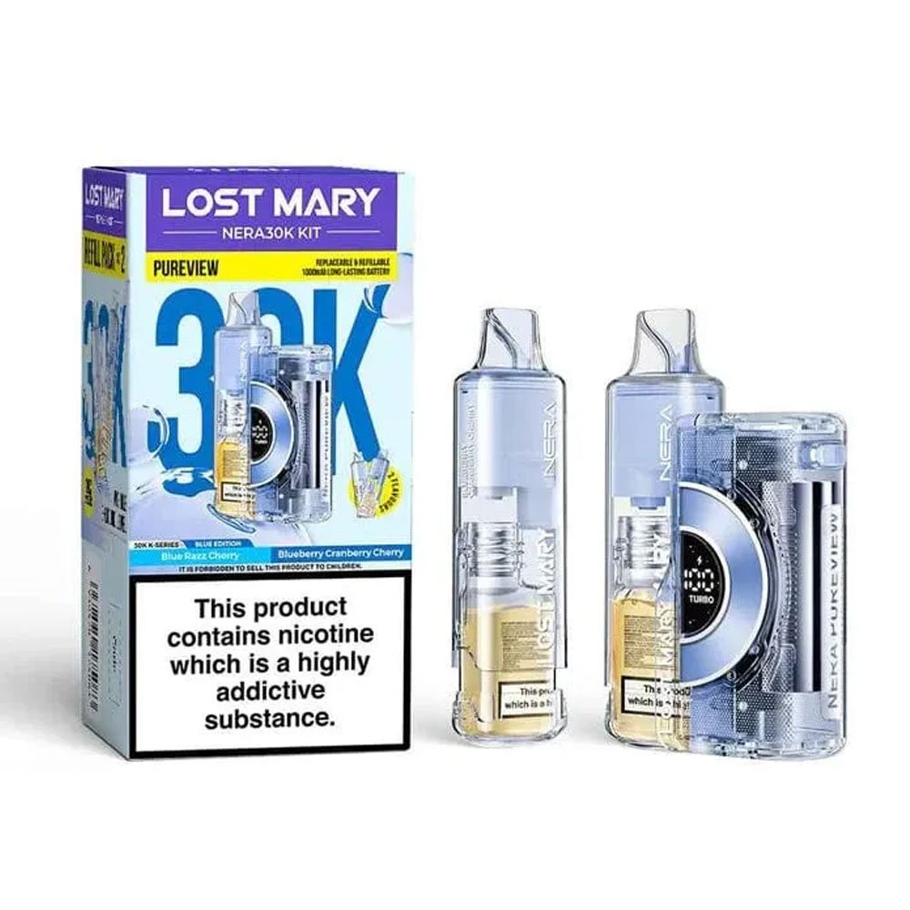 Lost Mary NERA 30K Pureview Refillable Pod Kit - Blue Edition