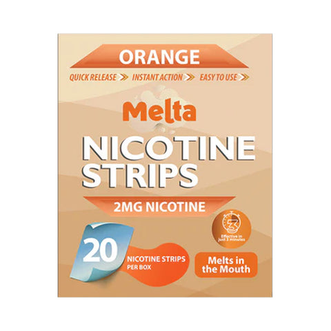 Melta Nicotine Strips - 2mg