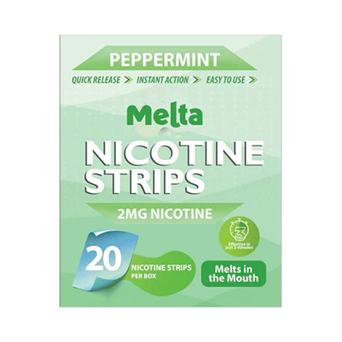 Melta Nicotine Strips - 2mg