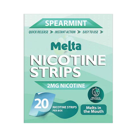Melta Nicotine Strips - 2mg