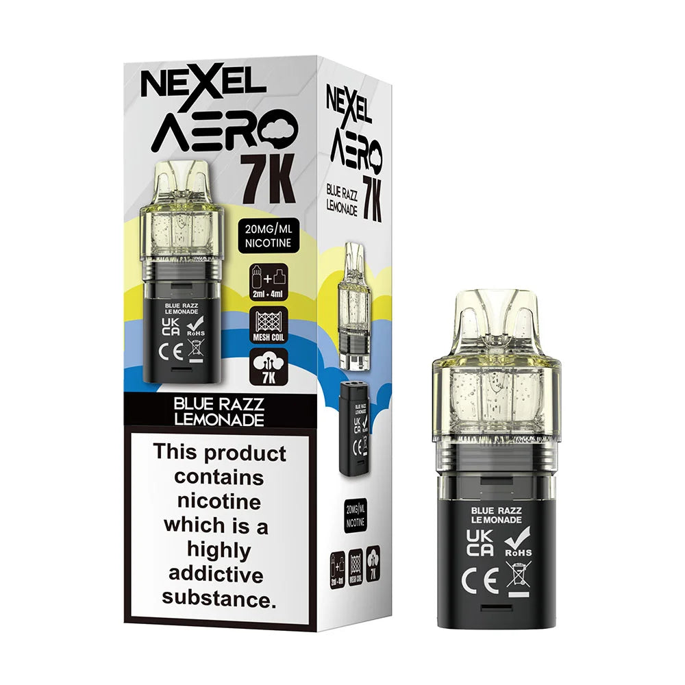 Nexel Aero 7K Prefilled Pod - Blue Razz Lemonade