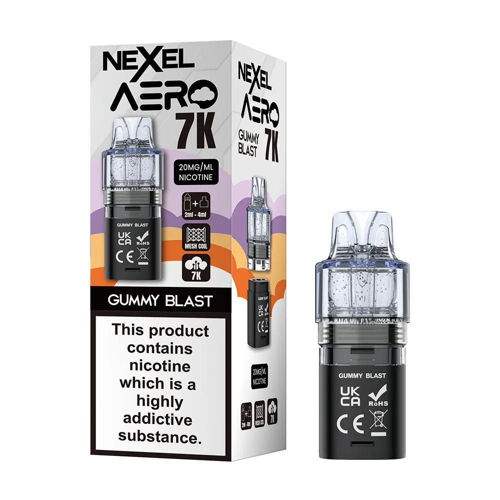 Nexel Aero 7K Prefilled Pod - Gummy Blast