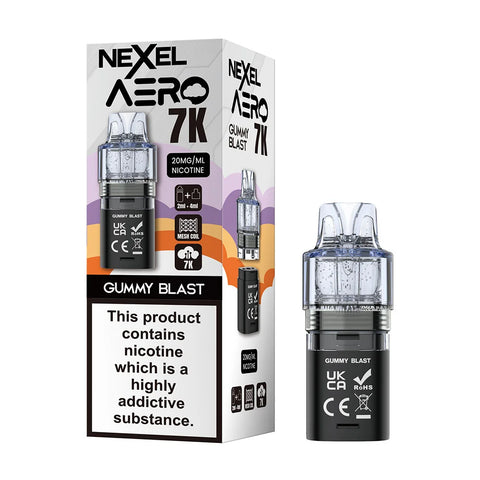 Nexel Aero 7K Prefilled Pod - Gummy Blast