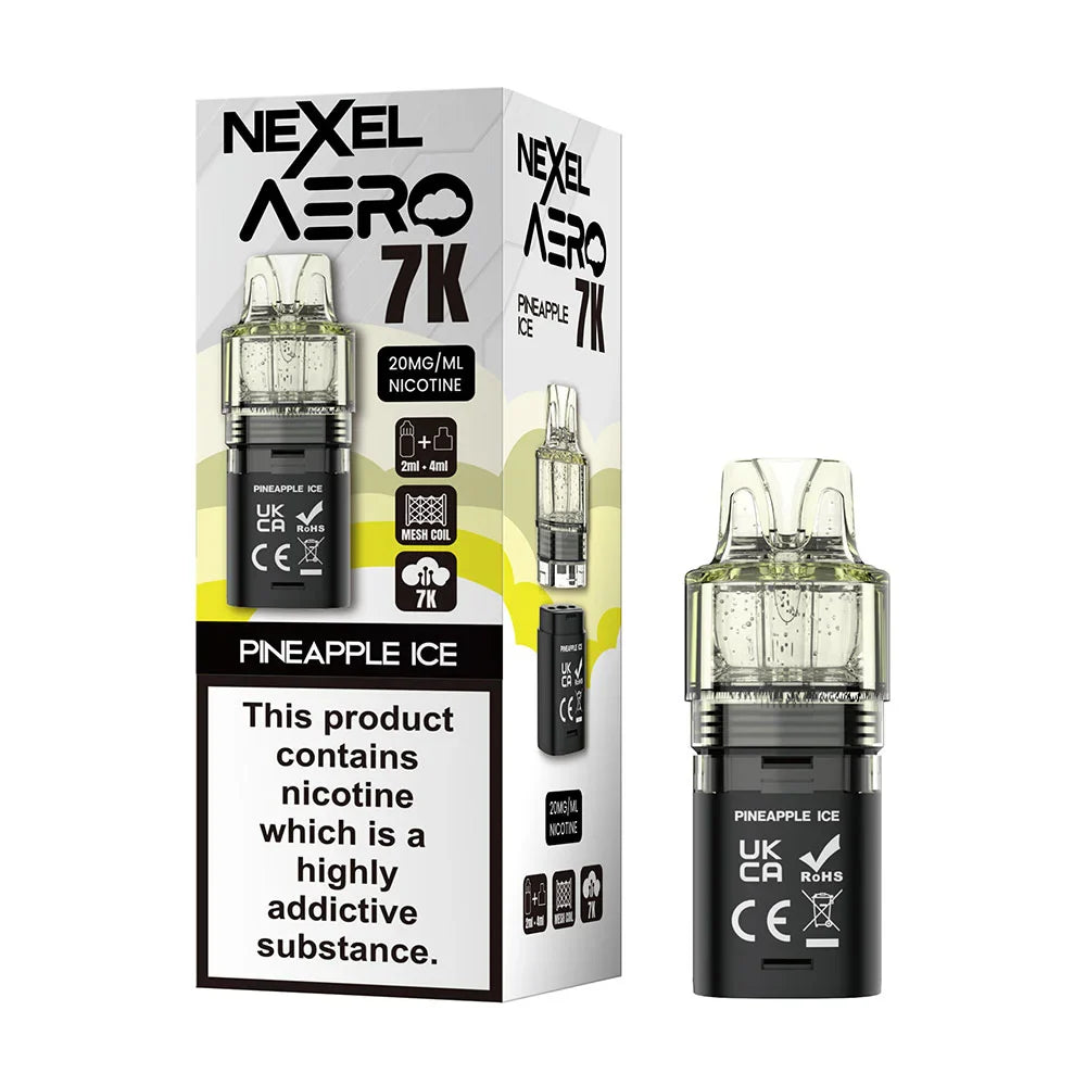 Nexel Aero 7K Prefilled Pod - Pineapple Ice