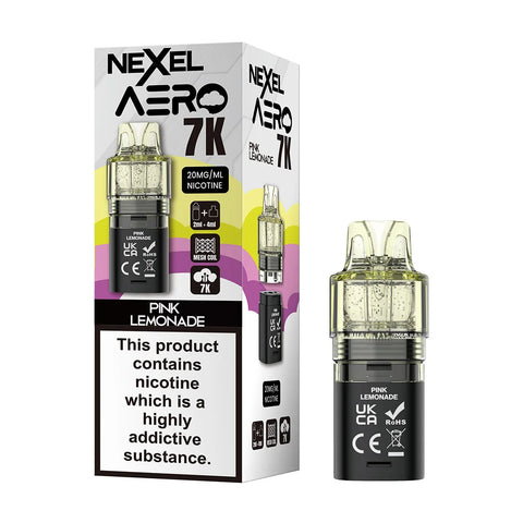 Nexel Aero 7K Prefilled Pod - Pink Lemonade