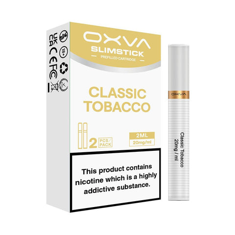 Oxva SlimStick Prefilled Pod Cartridge - Classic Tobacco