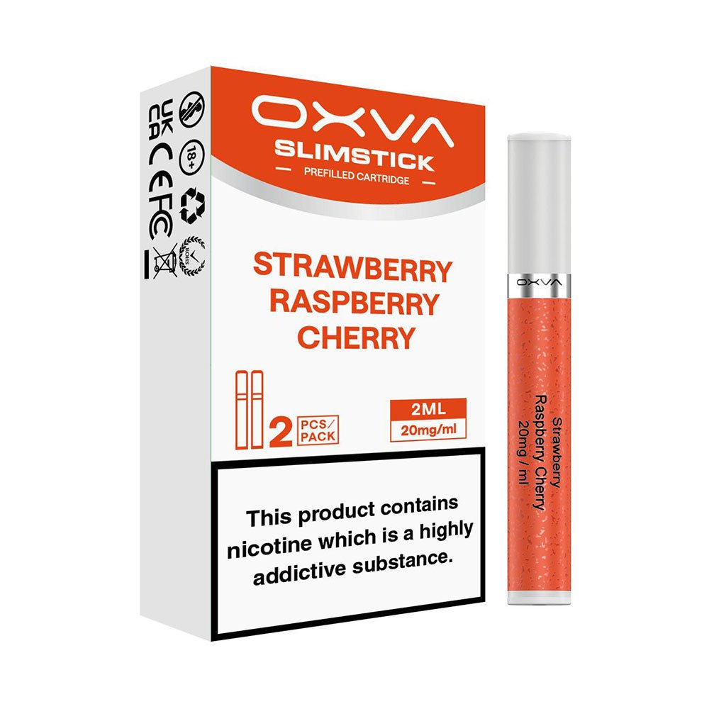 Oxva SlimStick Prefilled Pod Cartridge - Strawberry Raspberry Cherry