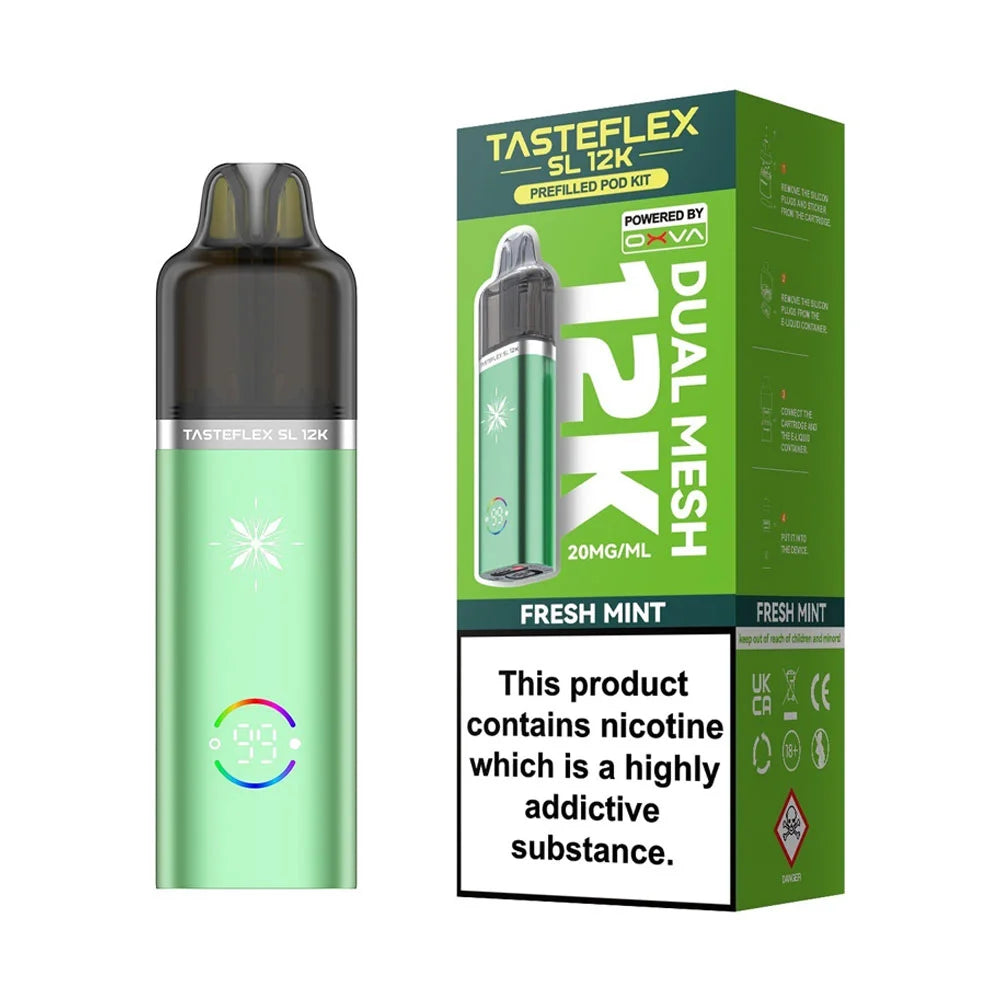 Oxva Tasteflex SL 12K Prefilled Pod Kit - Fresh Mint