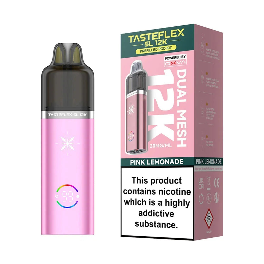 Oxva Tasteflex SL 12K Prefilled Pod Kit - Pink Lemonade