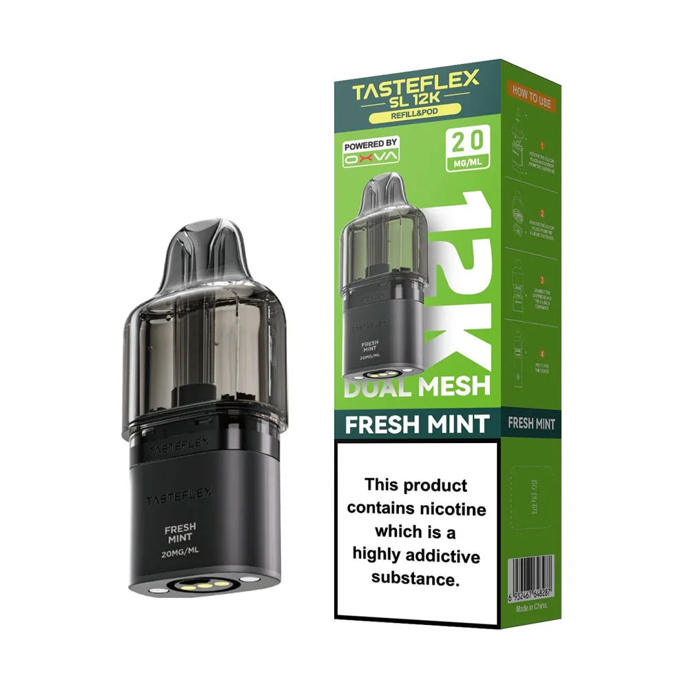 Oxva Tasteflex SL 12K Prefilled Pods - Fresh Mint
