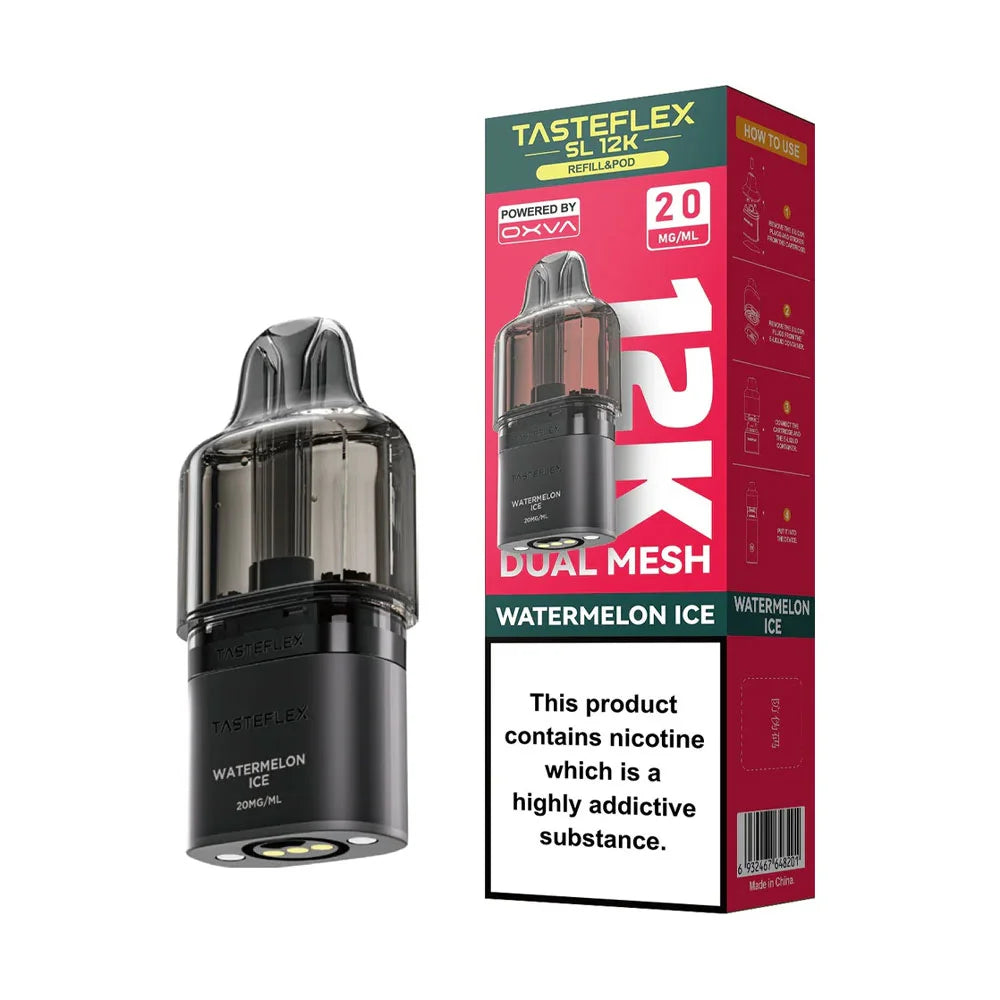 Oxva Tasteflex SL 12K Prefilled Pods - Watermelon Ice
