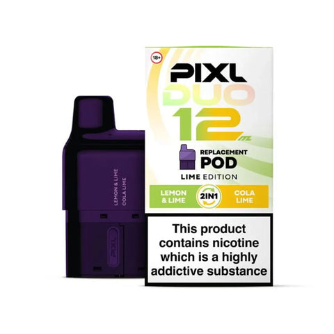 PIXL Duo 12K Prefilled Pods - Lime Edition