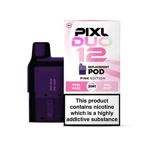 PIXL Duo 12K Prefilled Pods - Pink Edition