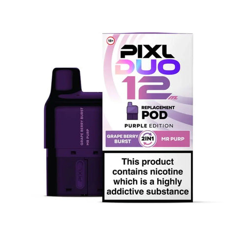 PIXL Duo 12K Prefilled Pods - Purple Edition