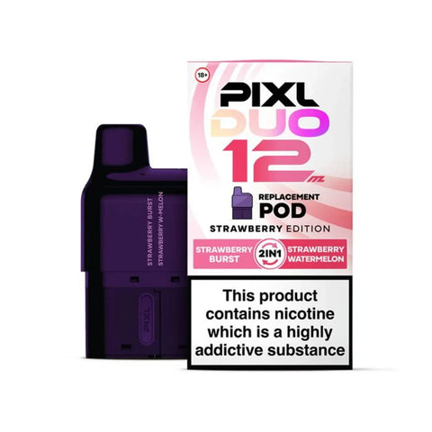 PIXL Duo 12K Prefilled Pods - Strawberry Edition
