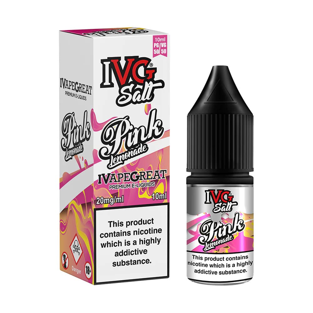 Pink Lemonade IVG 10ml Nic Salts E Liquid