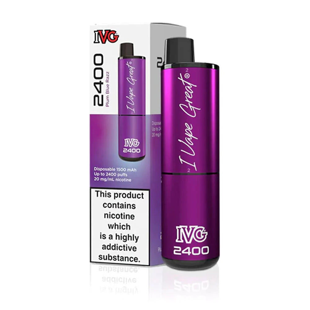 Plum Blue Razz IVG 2400 Puffs Disposable Vape_b55256fb 4b9e 49fe b700 c4620dca34c7