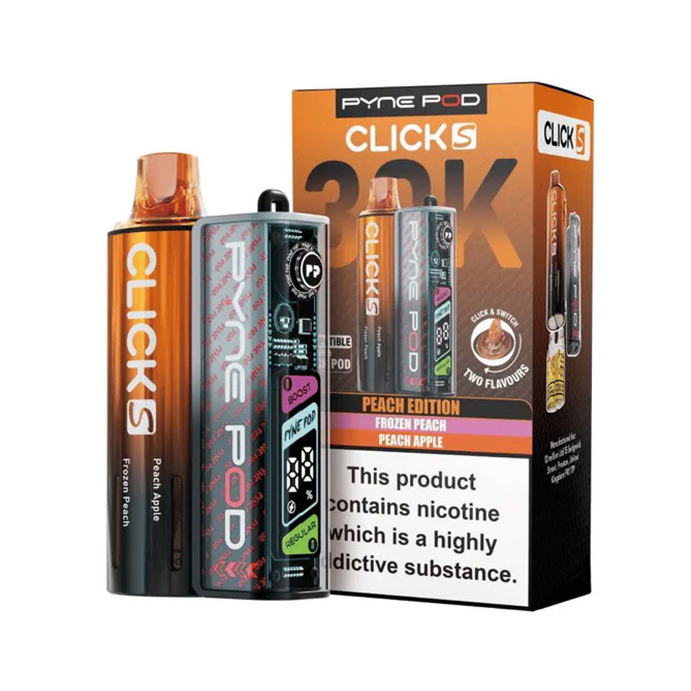 Pyne Pod Click S 30K Prefilled Pod Kit -Peach Edition
