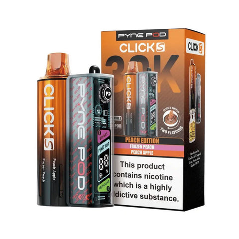 Pyne Pod Click S 30K Prefilled Pod Kit -Peach Edition