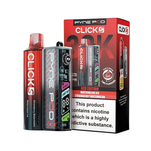 Pyne Pod Click S 30K Prefilled Pod Kit - Red Edition