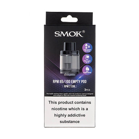 Smok RPM 85 / RPM 100 Replacement Pods (Pack Of 3)
