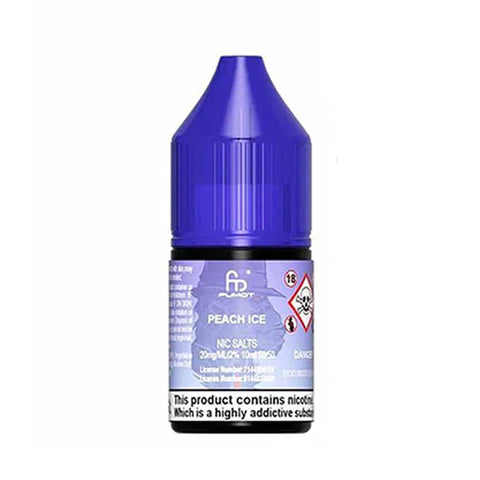 Peach Ice RandM 10ml Nicsalts E Liquid