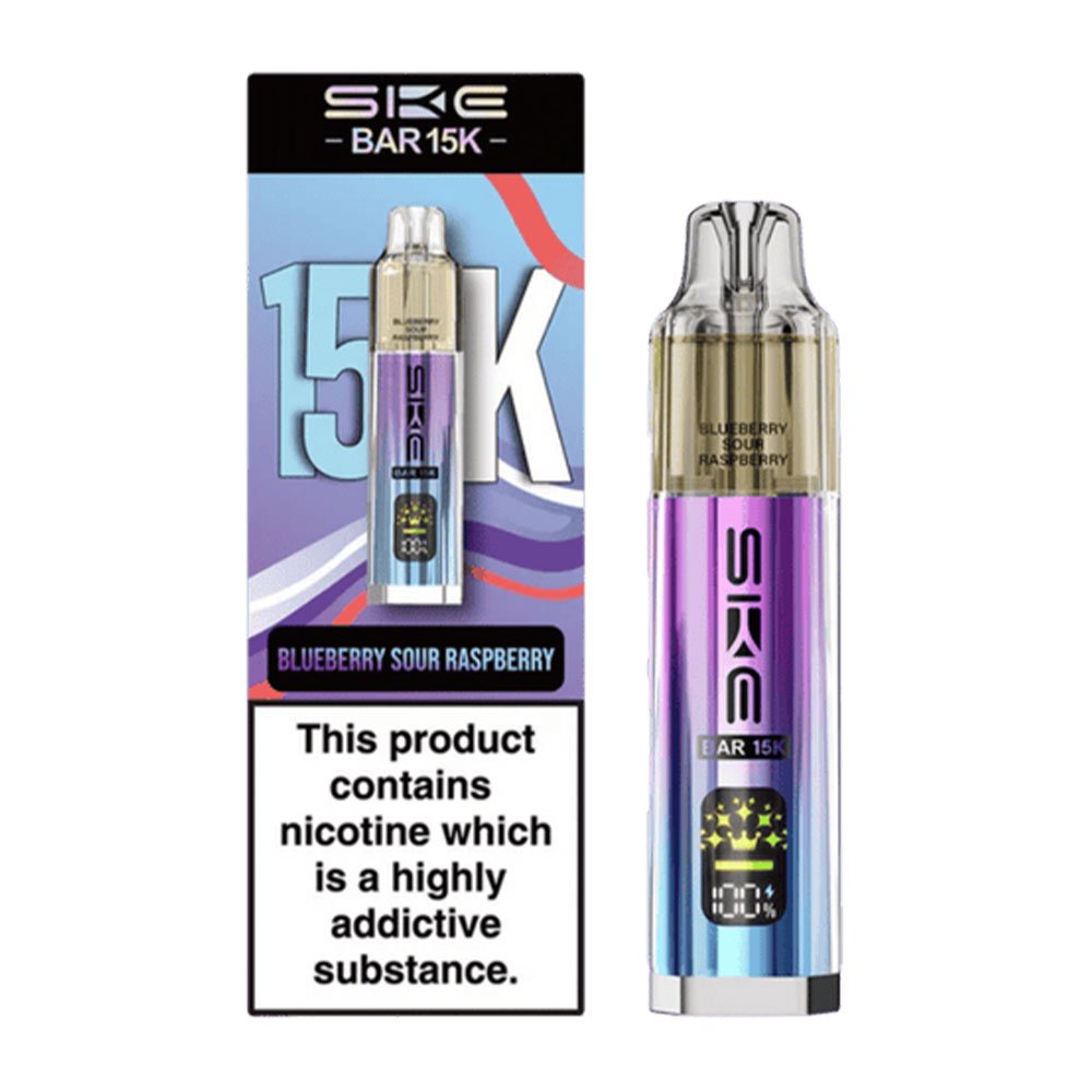 SKE Bar 15K Prefilled Pod Kit- Blueberry Sour Raspberry