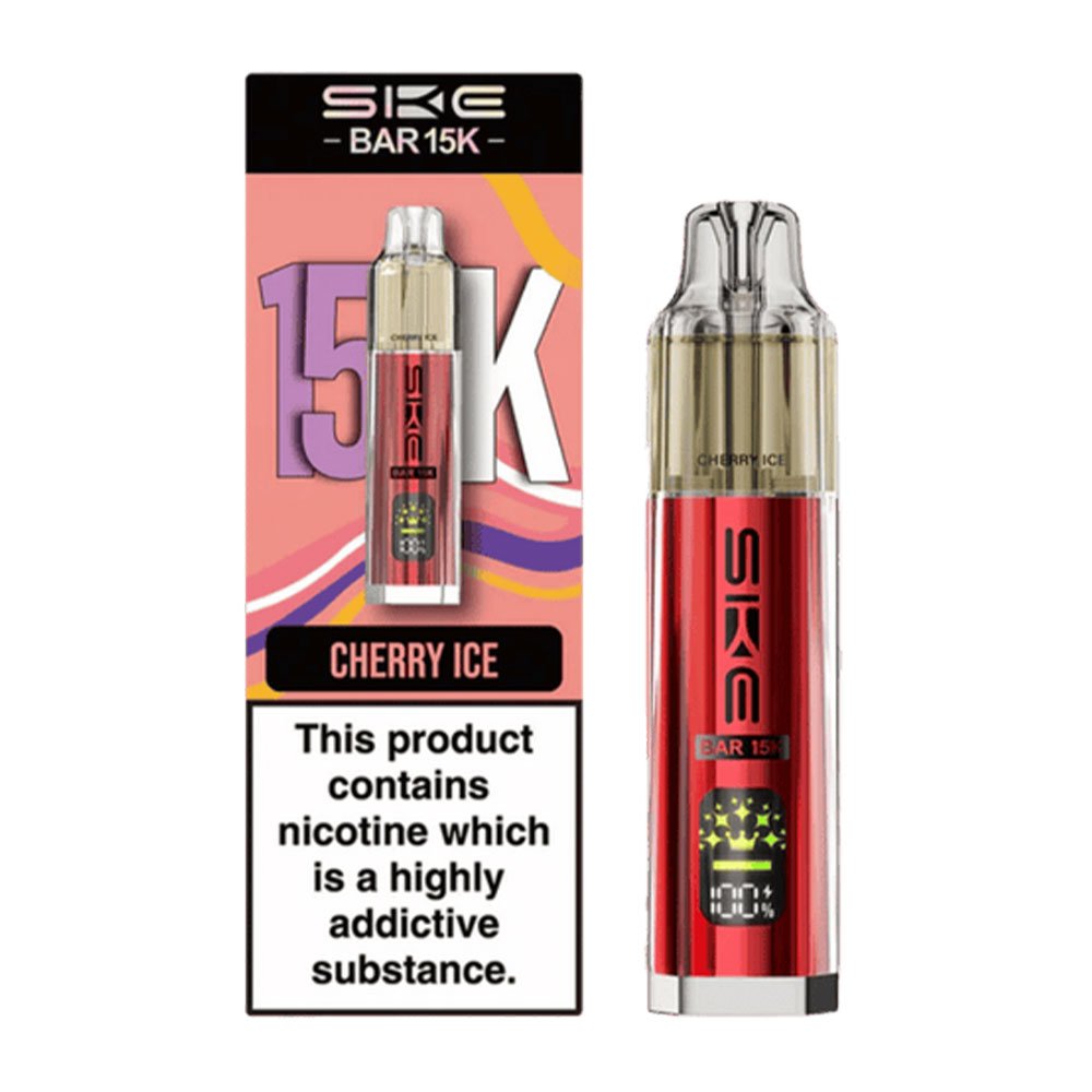 SKE Bar 15K Prefilled Pod Kit - Cherry Ice