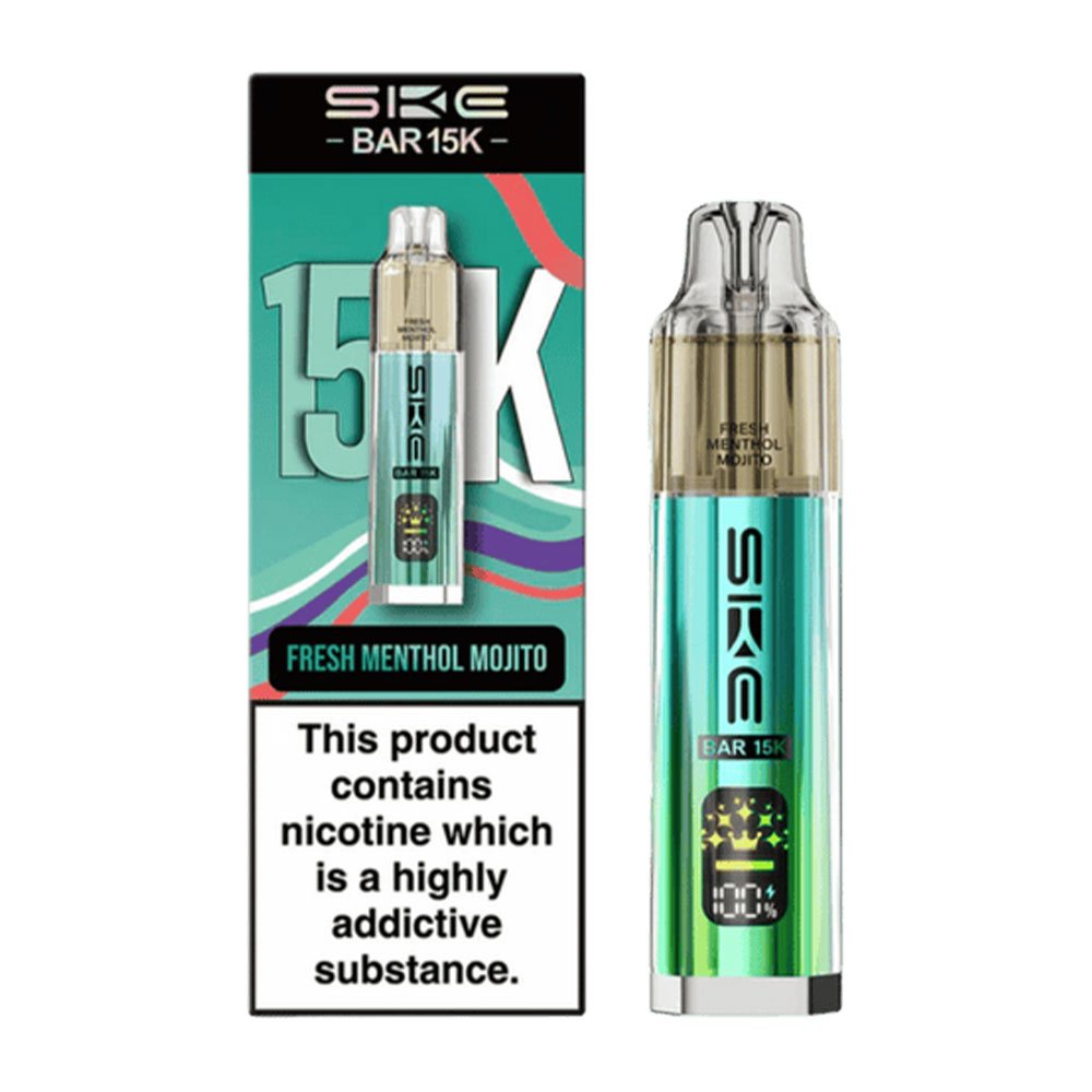 SKE Bar 15K Prefilled Pod Kit - Fresh Menthol Mojito