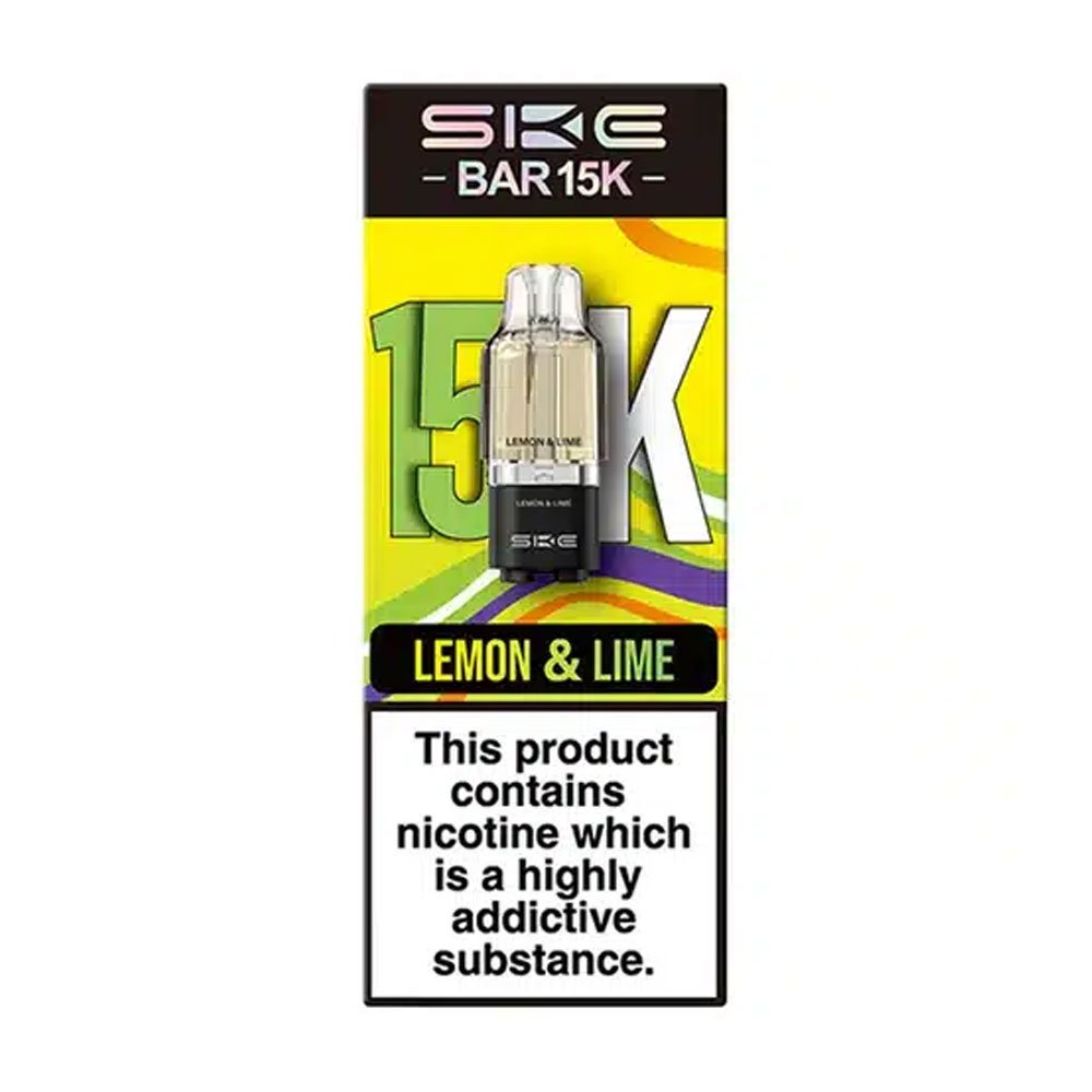 SKE Bar 15K Prefilled Pods - Lemon & Lime