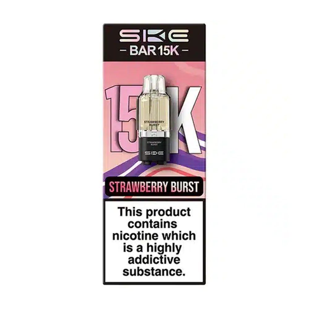 SKE Bar 15K Prefilled Pods - Strawberry Burst