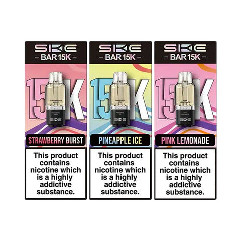 SKE Bar 15K Prefilled Pods