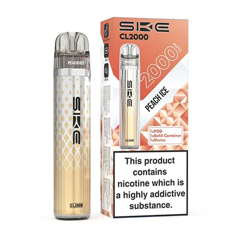 SKE CL2000 Prefilled Pod Kit - Peach Ice