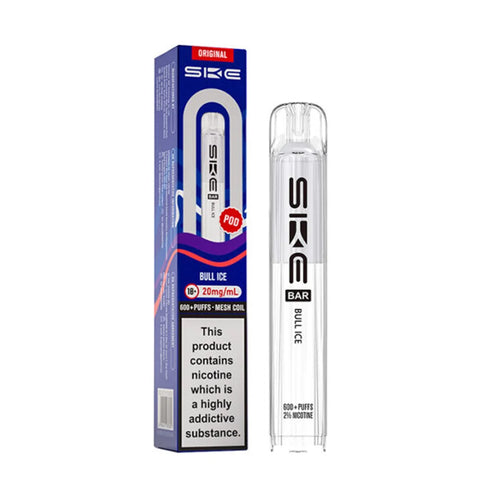 SKE Crystal Original 600 Prefilled Pods - Bull Ice