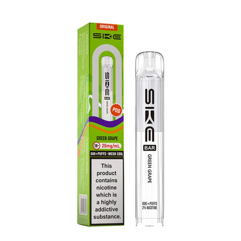 SKE Crystal Original 600 Prefilled Pods - Green Grape