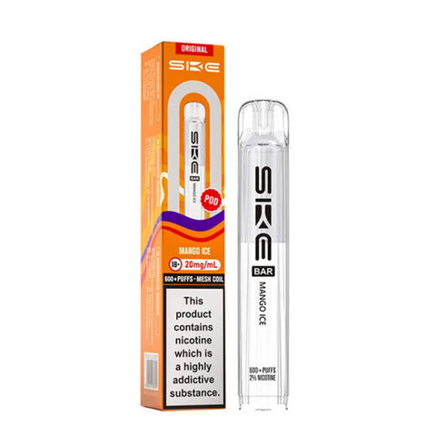 SKE Crystal Original 600 Prefilled Pods - Mango Ice