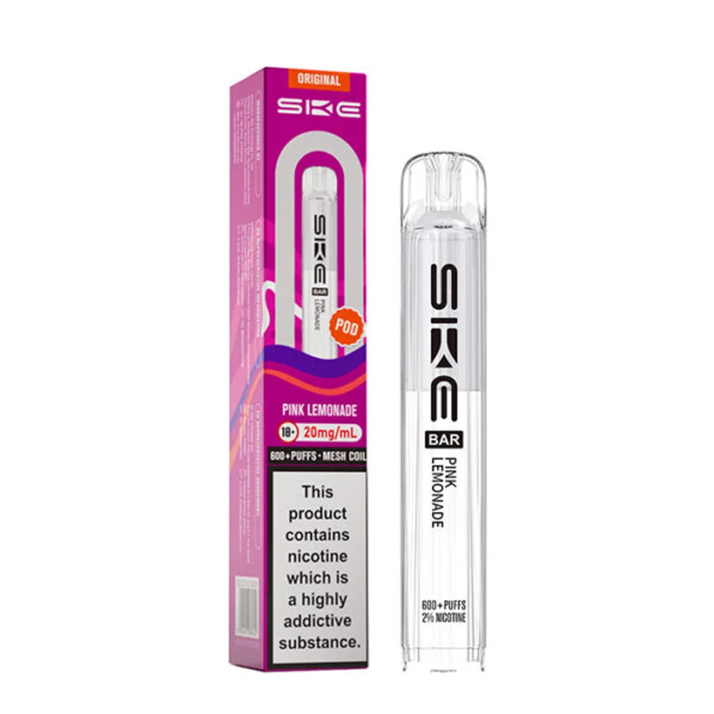 SKE Crystal Original 600 Prefilled Pods - Pink Lemonade