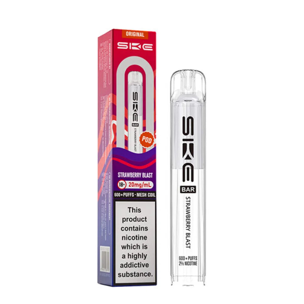 SKE Crystal Original 600 Prefilled Pods - Strawberry Blast