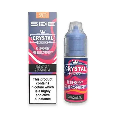 Blueberry Sour Raspberry SKE Crystal Original 10ml Nic Salt E Liquid