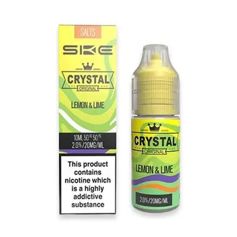 Lemon and Lime SKE Crystal Original 10ml Nic Salt E Liquid