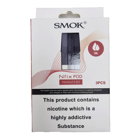Smok Nfix Replacement Pods 3-Packs Save 40% Smok Nfix Replacement Pods 3-Packs Save 40%