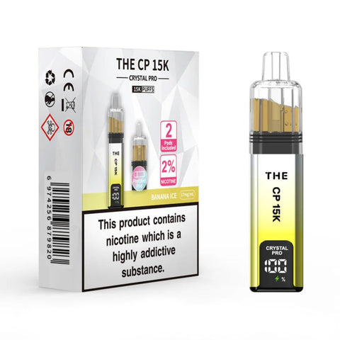 The Crystal Pro CP 15K Prefilled Pod Kit - Banana Ice