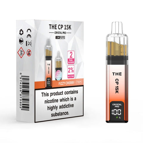 The Crystal Pro CP 15K Prefilled Pod Kit - Fizzy Cherry